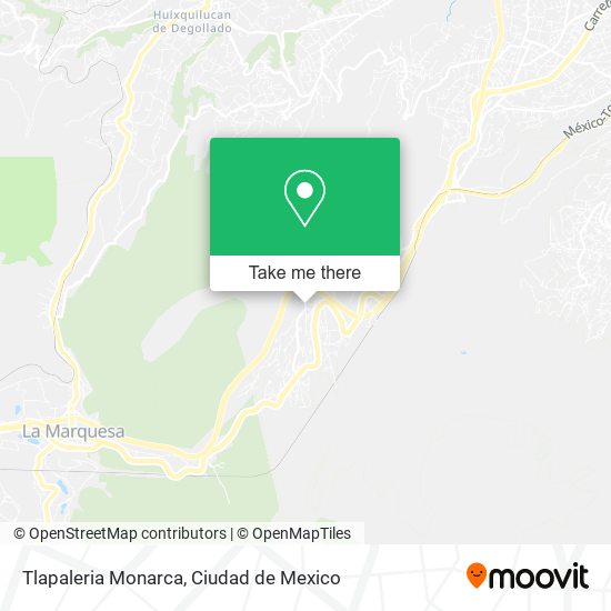 Tlapaleria Monarca map