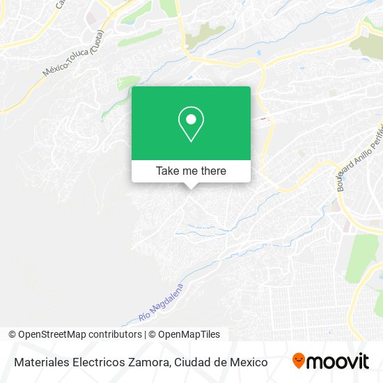 Materiales Electricos Zamora map