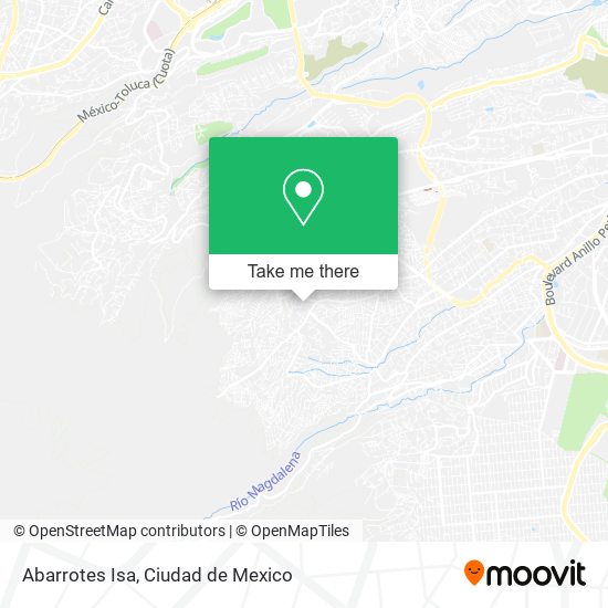 Abarrotes Isa map