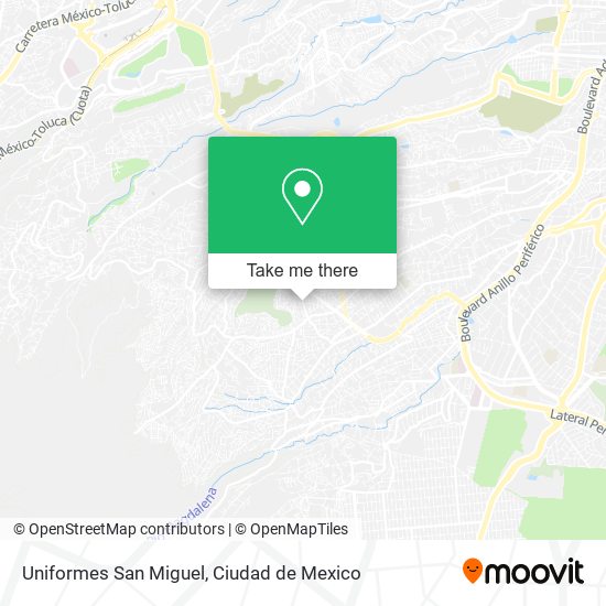 Uniformes San Miguel map