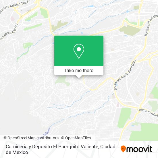 Carniceria y Deposito El Puerquito Valiente map