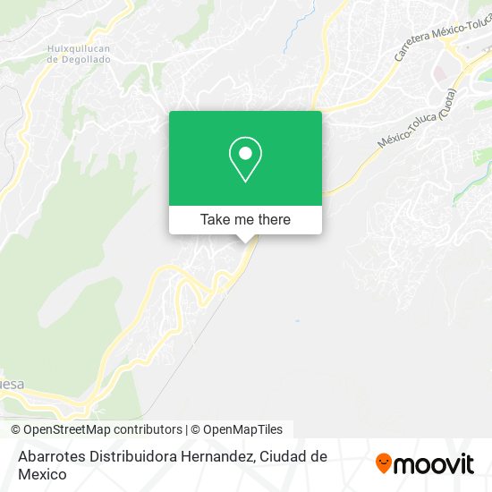 Abarrotes Distribuidora Hernandez map