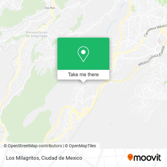 Los Milagritos map