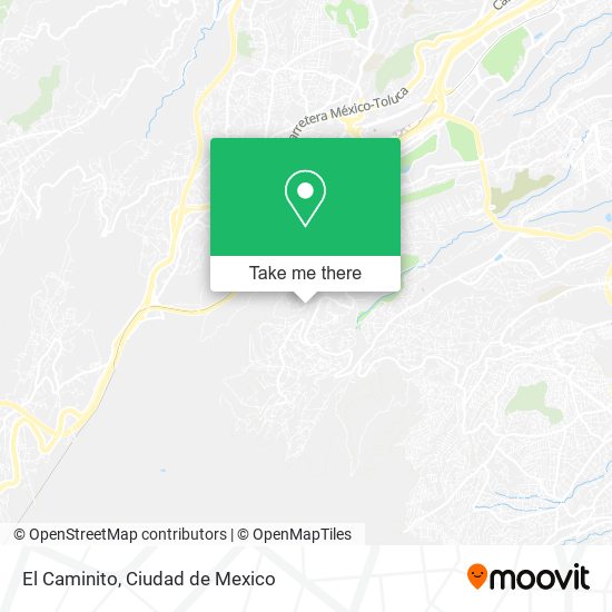 El Caminito map