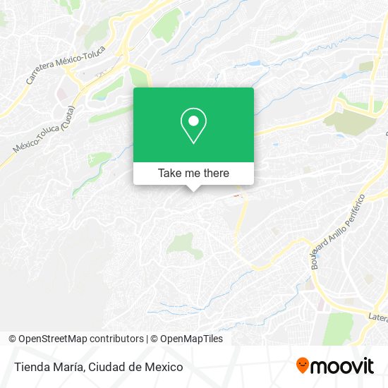 Tienda María map