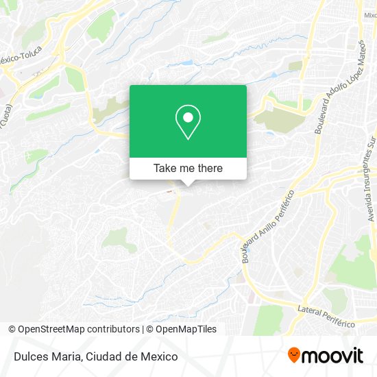 Dulces Maria map