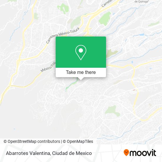 Abarrotes Valentina map