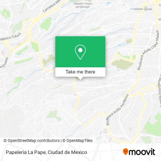 Papeleria La Pape map
