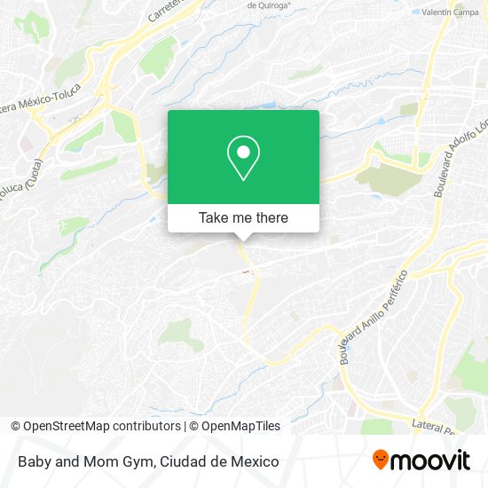 Baby and Mom Gym map