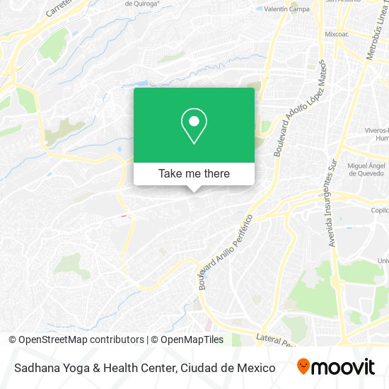 Sadhana Yoga & Health Center map