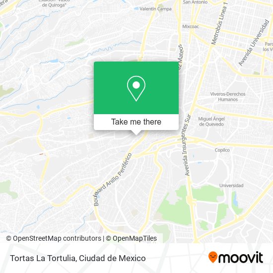 Tortas La Tortulia map