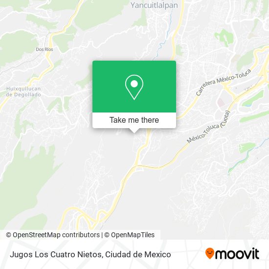 Jugos Los Cuatro Nietos map