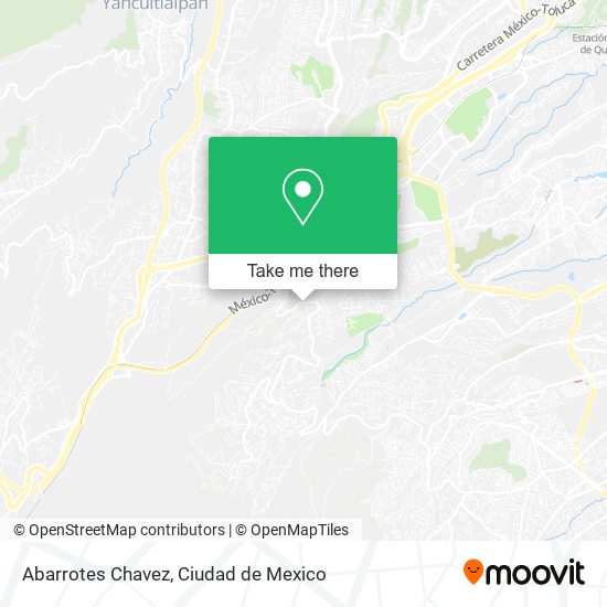 Abarrotes Chavez map