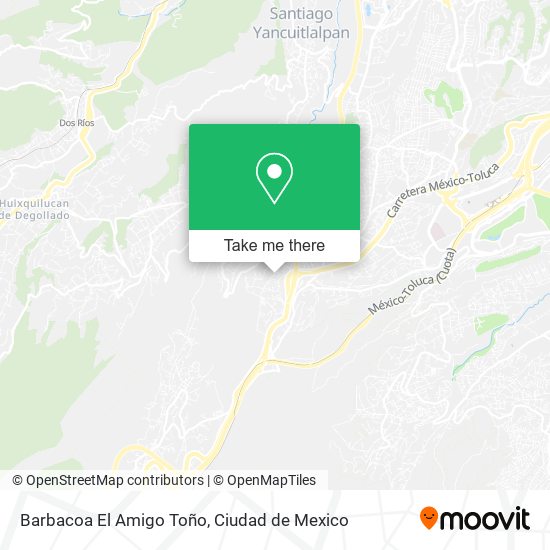 Barbacoa El Amigo Toño map