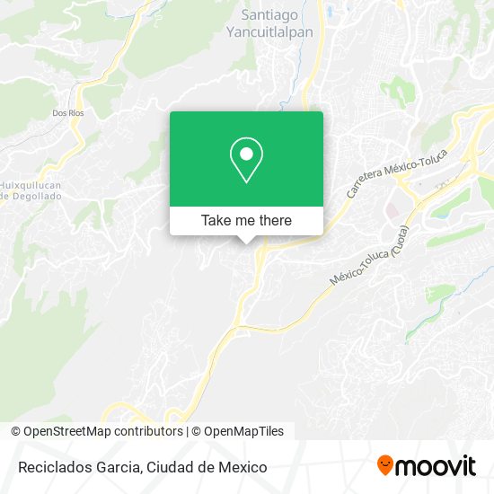 Reciclados Garcia map