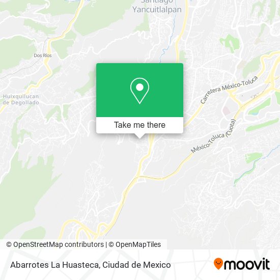 Abarrotes La Huasteca map