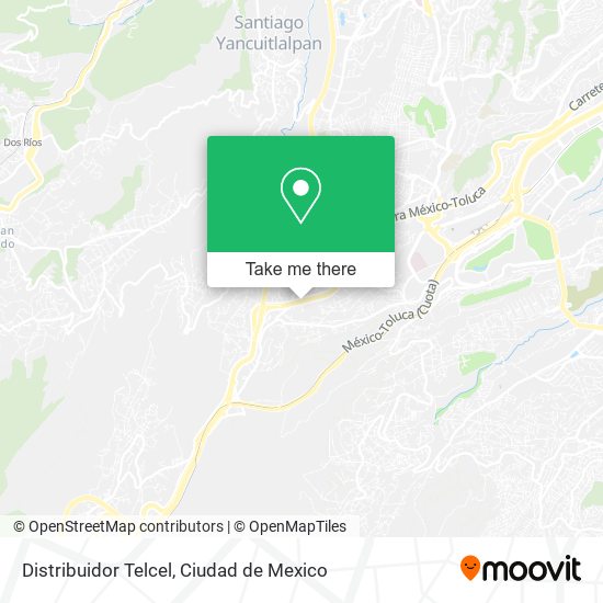 Distribuidor Telcel map