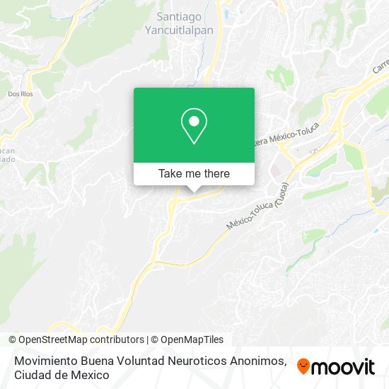 Movimiento Buena Voluntad Neuroticos Anonimos map