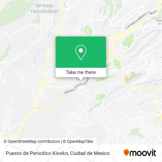 Mapa de Puesto de Periodico Kiosko