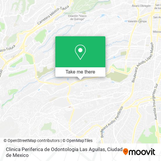 Clinica Periferica de Odontologia Las Aguilas map