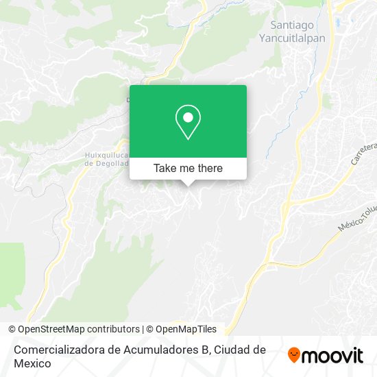 Comercializadora de Acumuladores B map