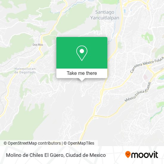 Molino de Chiles El Güero map