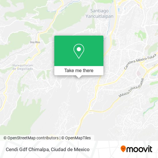 Mapa de Cendi Gdf Chimalpa