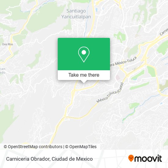 Carniceria Obrador map