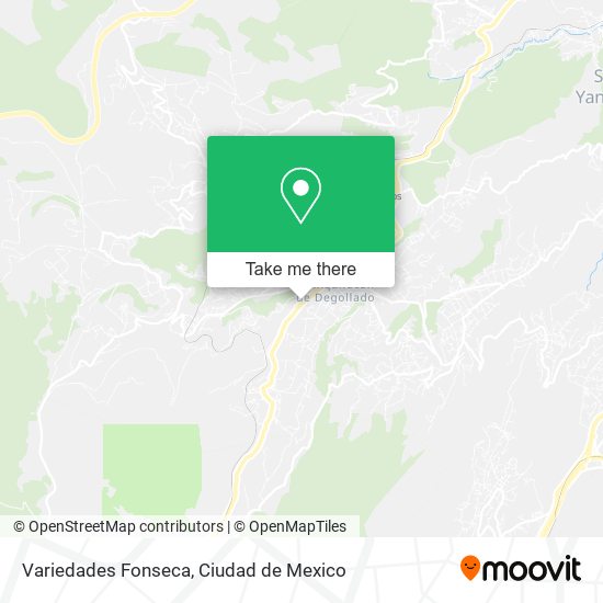 Variedades Fonseca map
