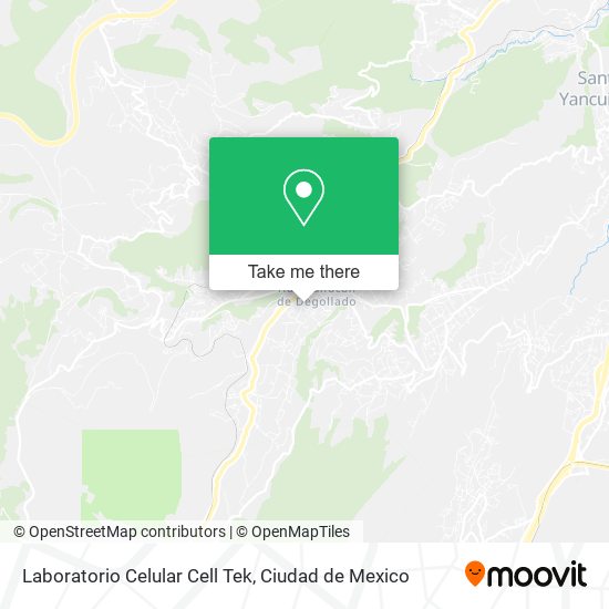 Laboratorio Celular Cell Tek map