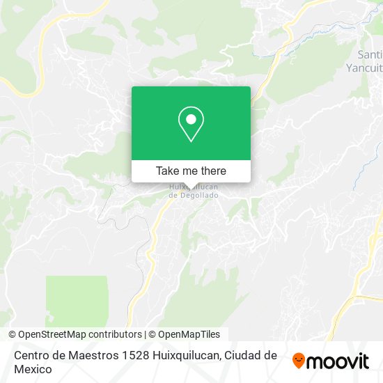 Centro de Maestros 1528 Huixquilucan map
