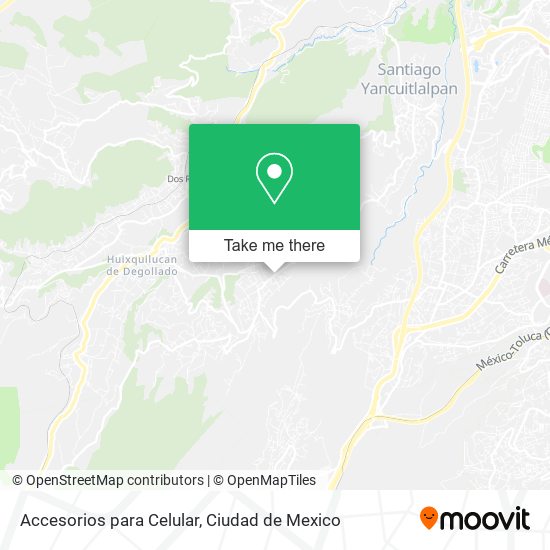 Mapa de Accesorios para Celular