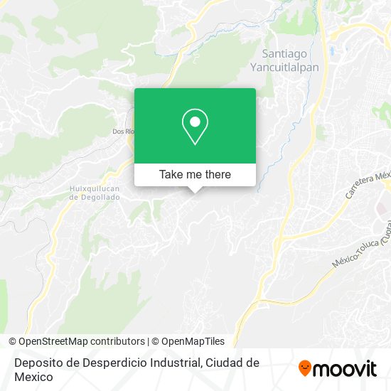 Deposito de Desperdicio Industrial map