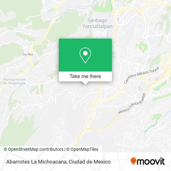 Abarrotes La Michoacana map