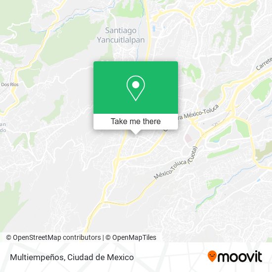 Mapa de Multiempeños