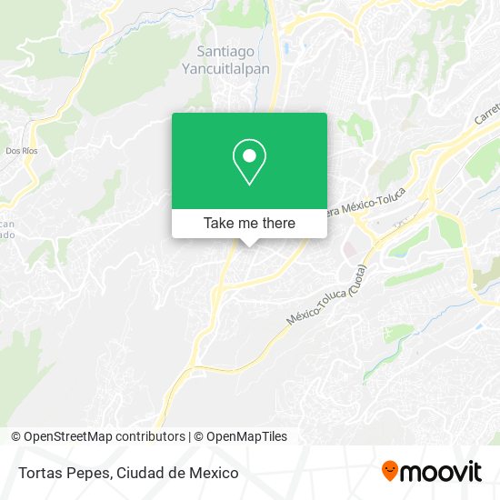 Tortas Pepes map