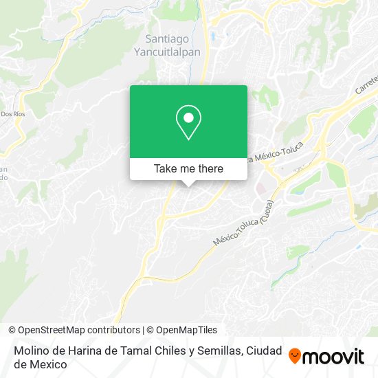Molino de Harina de Tamal Chiles y Semillas map