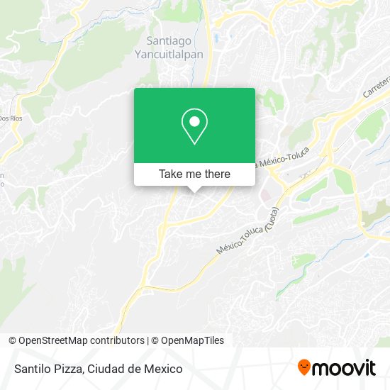 Santilo Pizza map