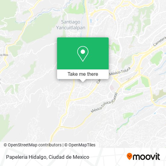 Papeleria Hidalgo map