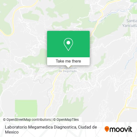 Laboratorio Megamedica Diagnostica map