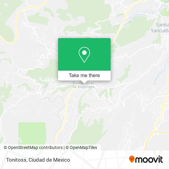 Tonitoss map