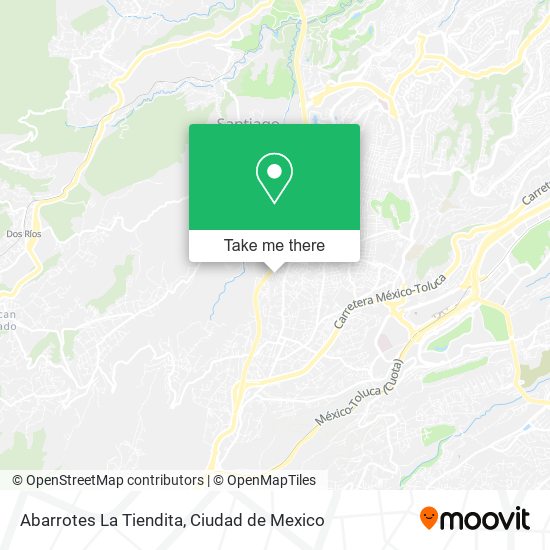 Abarrotes La Tiendita map