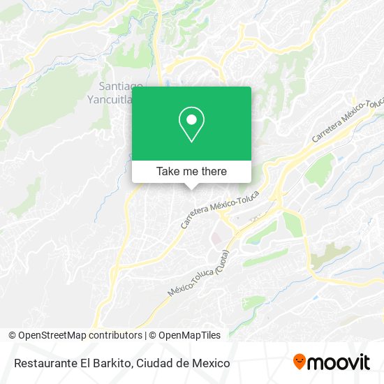 Restaurante El Barkito map