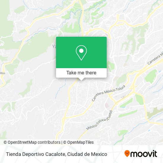 Tienda Deportivo Cacalote map