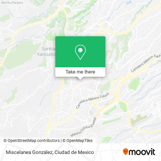 Miscelanea González map