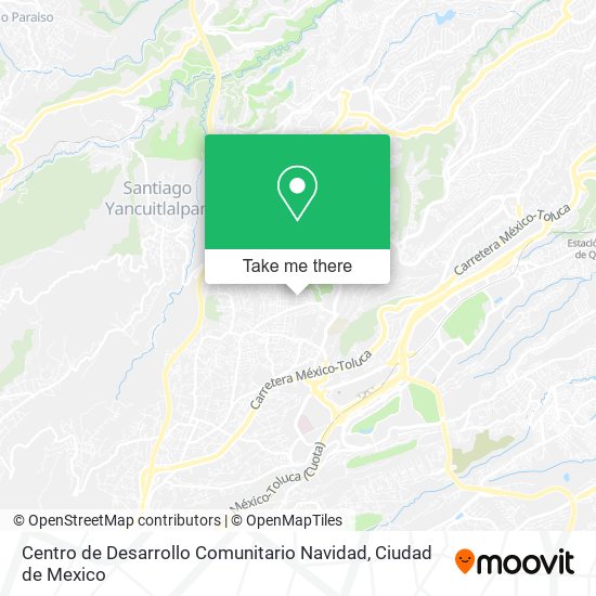 Mapa de Centro de Desarrollo Comunitario Navidad