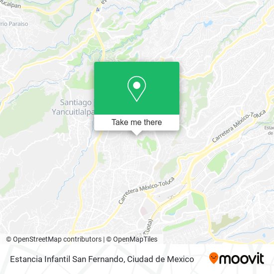 Estancia Infantil San Fernando map