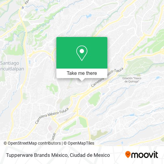 Tupperware Brands México map