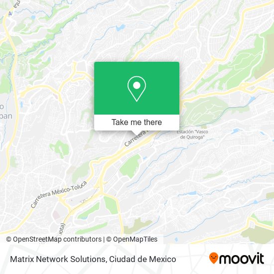 Mapa de Matrix Network Solutions