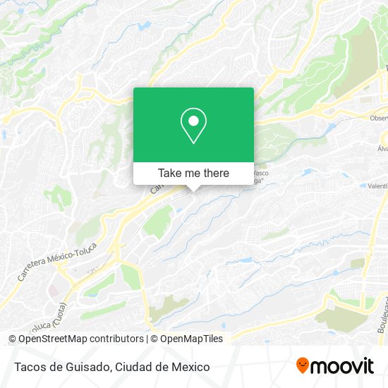 Tacos de Guisado map